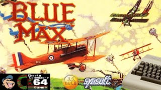 BLUE MAX – Commodore 64 (1983) | Synapse Software’s WWI Aerial Combat Classic