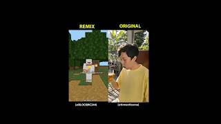 Download lagu ORIGINAL VS REMIX Ini udah buka puasa Kok 😚 #minecraft #funny #komedi #lucu #memes mp3