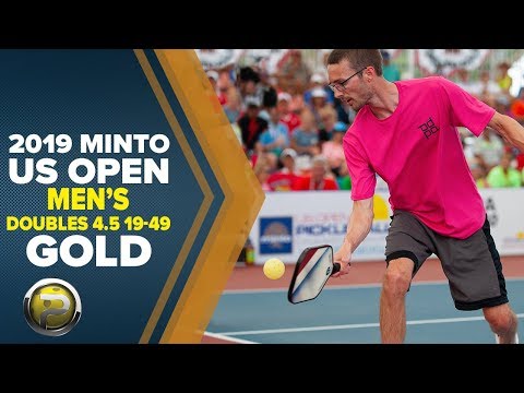 Men's Doubles 4.5, 19-49 GOLD - 2019 Minto US Open Pickleball Championships