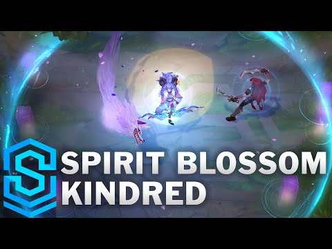 Spirit Blossom Kindred Skin Spotlight - League of Legends