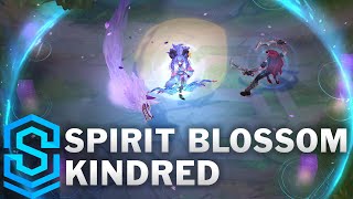 Spirit Blossom Kindred Skin Spotlight - League of Legends