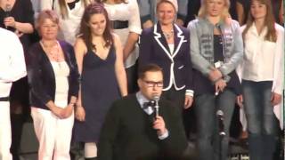 Sjung nu-kören med Samuel Ljungblahd "Yeah yeah yeah" Filadelfiakyrkan nov 2010