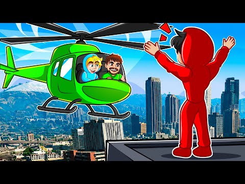 UCIEKAMY PRZED LEONEM przez 24H w GTA 5! *śmieszne*