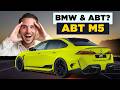 Gibt Es Bald Den Ersten ABT BMW BMW M5 Test Im Regen