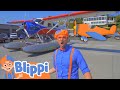 Blippi Learns About Airplanes For Kids Educational Videos For Toddlers