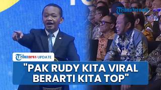 Kelakar Menteri Bahlil ke Gubernur Kaltim di Depan Pengusaha: Pak Rudy Kita Viral, Berarti Kita Top