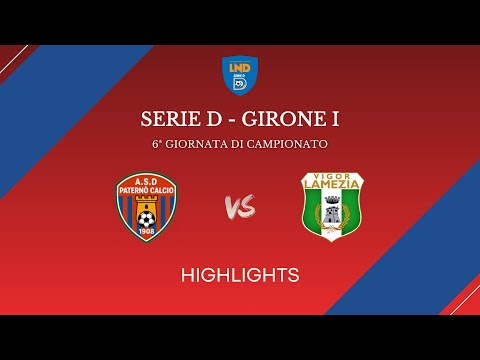 Highlights Paternò Calcio - Vigor Lamezia | Serie D | Girone I - Giornata 6