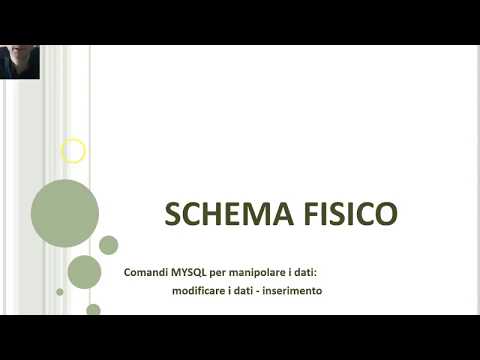 schema fisico 05 DML inserimento