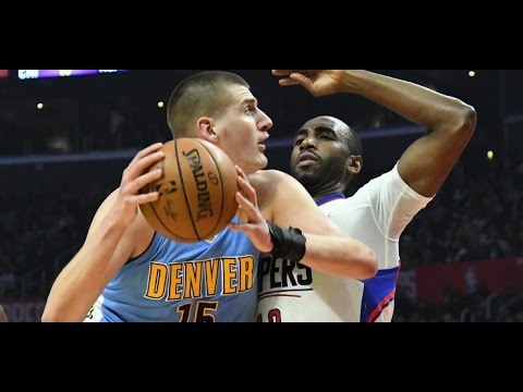 Nikola Jokic at Clippers (26/12/2016) - 24 Pts, 10 Rebs, 3 Stls, 11-16 FGM, 2-3 Threes!