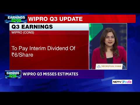Wipro Q3 Results Announced: Results Miss Estimates, Interim Dividend Announced