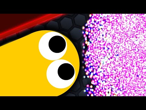 Slither.io 1 Giant Pro Snake vs 79197 Tiny Snakes Epic Slitherio Gameplay