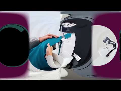 Say hello to effortless stitching with the PFAFF admire™ air 6000 Black Coverlock Machine! ✂️🧵