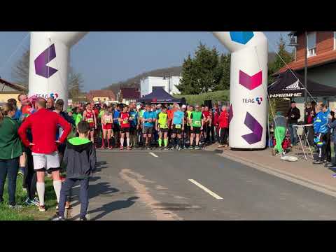 Werratal Marathon Start 07.04.2019 Treffurt
