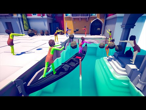 BATTLE ROYALE - Venice City | Totally Accurate Battle Simulator TABS