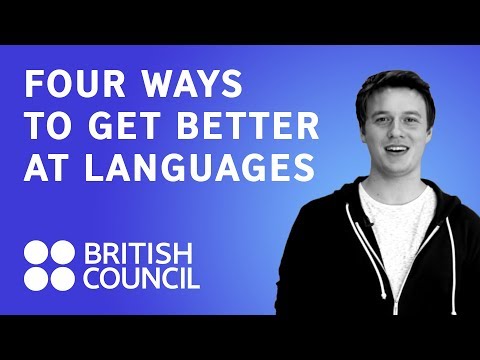 Four ways to get better at languages