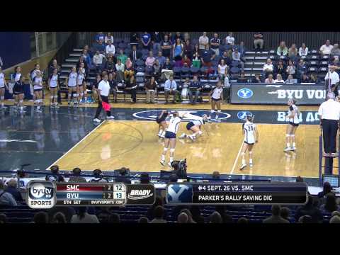 2013 BYU Women's Volleyball Top 10 Plays