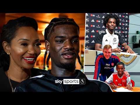 "Yep, it's Man United" 😍 | Ayden Heaven tells his football journey from Arsenal to Man Utd
