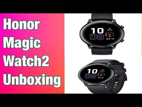 Honor magic watch 2 unboxing