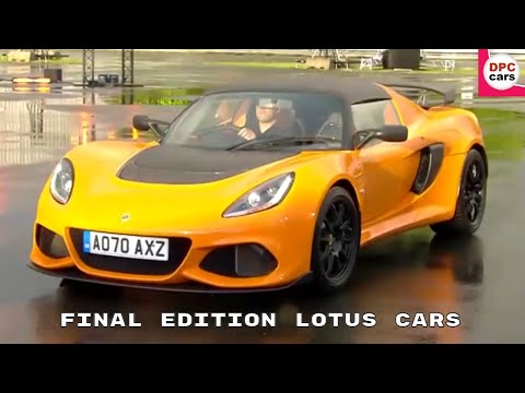 Final Edition 2021 Lotus Elise Exige and Evora