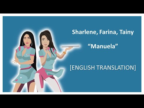 Sharlene, Farina, Tainy - Manuela [English Translation] | Lyrics