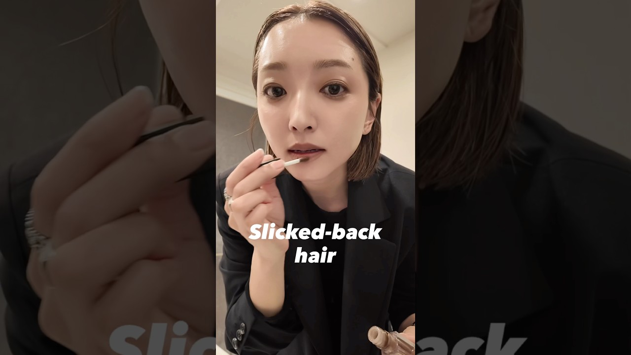 オールバックスタイリング🧑‍🦲✨#shorts #ヘアアレンジ #ボブ #ボブアレンジ