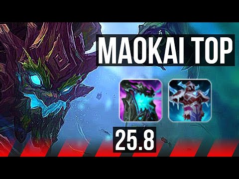 MAOKAI vs FIORA (TOP) | KR Diamond | 25.8