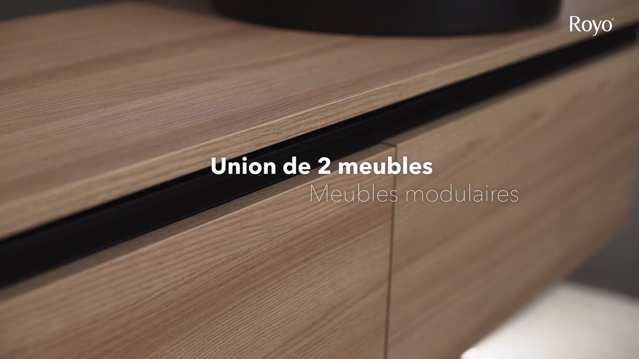 Union de deux meubles - Meubles modulaires