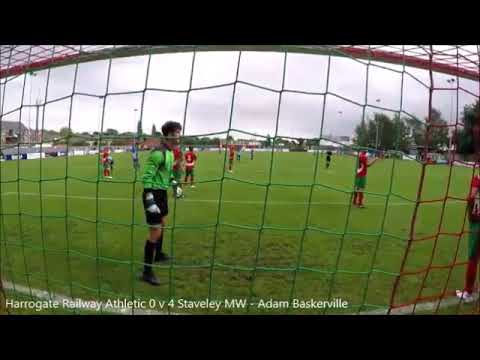 18/8/2018 Harrogate Railway 0 v 5 Staveley MW -  goals and a close miss!