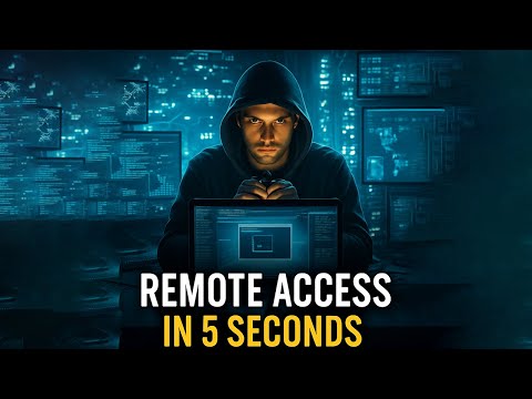 How Hackers Get Remote Access from Anywhere (In Just 5 Seconds!) 🔥 | Port Forwarding Tutorial #2025