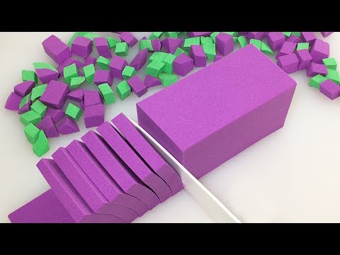 Very Satisfying Video Compilation 59 Kinetic Sand Cutting ASMR Video