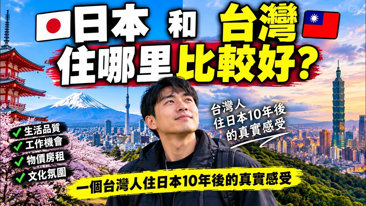 在日本住了十年，我为什么选择回台湾？