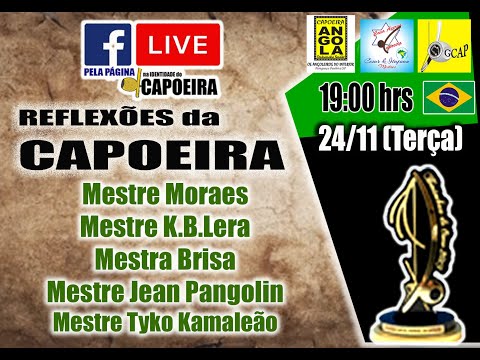 165ª LIVE NA IDENTIDADE DO CAPOEIRA - REFLEXÕES DA CAPOEIRA (Parte 3)