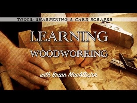 Tools: Sharpening a card scraper