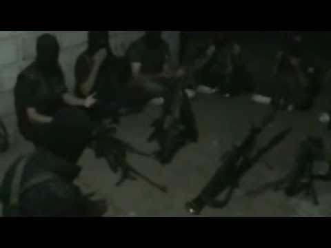 دعاء من أحد عناصر جنود الحق أثناء رباطهم على إحد الجبهات في البوكمال