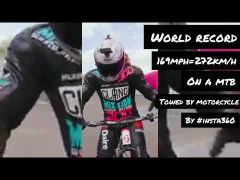 World Fastest MTB I Top Speed of MTB I 169mph 272 KM/H