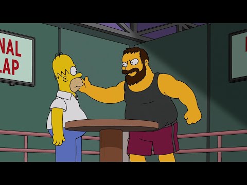 Homero campeón de bofetadas Los simpson capitulos completos en español latino