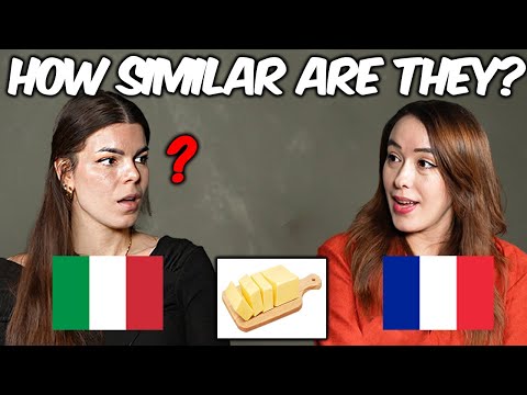 French VS Italian! Can They Understand Each other??
