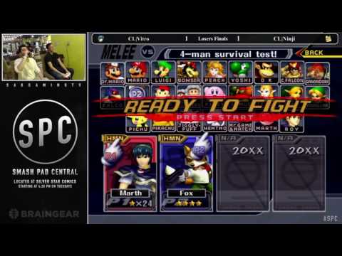 SPC16 Losers Finals - CL|Vitro (Marth) vs CL|Ninji (Fox)