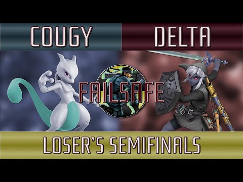 FAILSAFE 6 -  Loser's Semifinals - Cougy (Mewtwo) vs. Delta (Link)