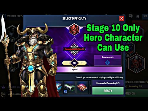 How To Clear Mephisto Stage 10 | Odin Destroyed Mephisto Stage 10 - Marvel Future Fight