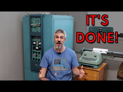 Finishing up the Bendix G-15!