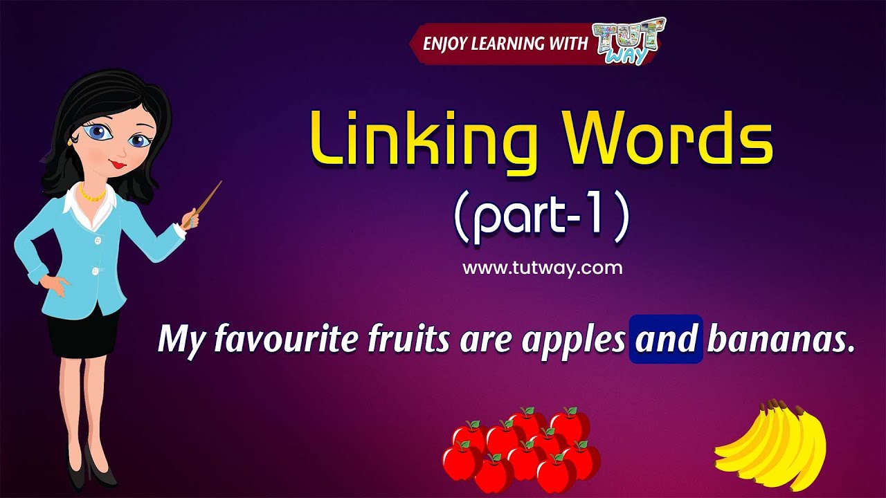 Linking Words (part-1) | English | Grade-4,5 | Tutway |