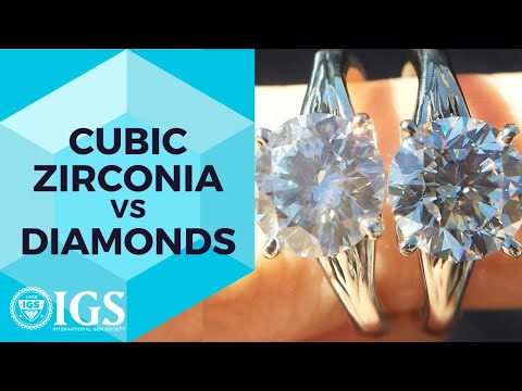 💎 Cubic Zirconia vs. Diamonds: Can You Spot the Difference? 👀💍