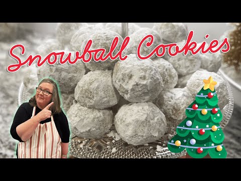 Pecan Snowball Cookies - A Christmas Classic (And EASY To Make!)