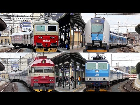 [Brno hl.n.] Trains in Brno / ブルノ本駅を発着する列車