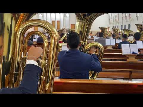 Ensaio local cabreúva hoje 22/08 hino 362 voltamos 😁❤️