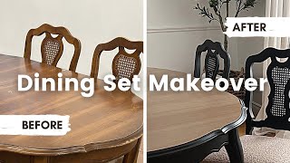 OLD furniture, NEW life! | Transforming it into a BEAUTIFUL Dining Table