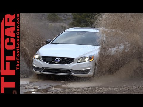 2015 Volvo V60 Cross Country Muddy Off-Road Review in TFL4K