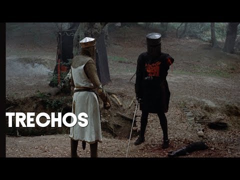O CAVALEIRO NEGRO | Monty Python - DUBLADO - Em Busca do Cálice Sagrado HD | TRECHOS