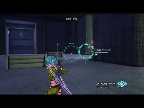 Sword Art Online Fatal Bullet gameplay Sinon in BOB